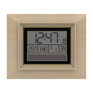 Picture of Thermometer RCC Clock for Model No AL11004